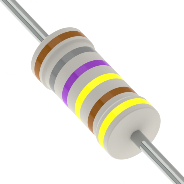 HHV-50FT-52-1M87 YAGEO  Resistori passanti