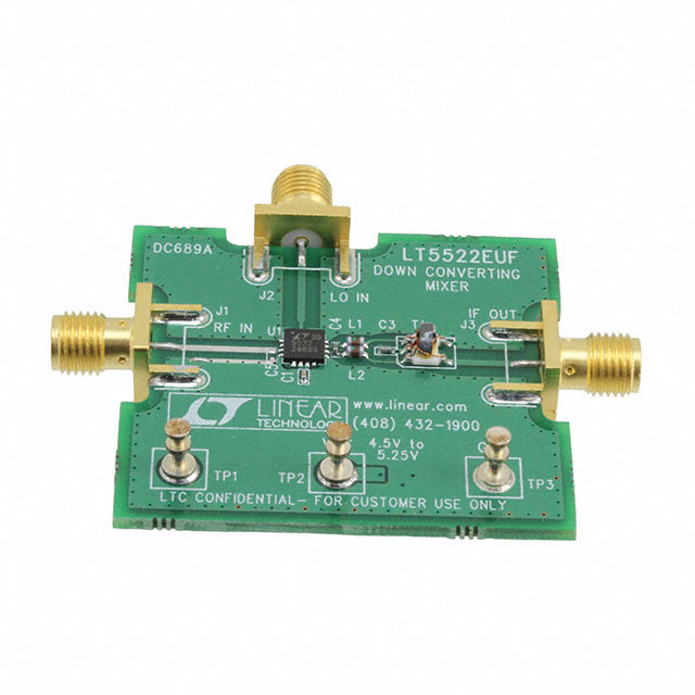 DC689A Analog Devices Inc.  Cartes de kits d'évaluation et de développement RF