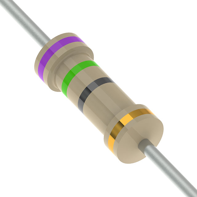 CFR-25JR-PN75K YAGEO  Durchgangslochwiderstände