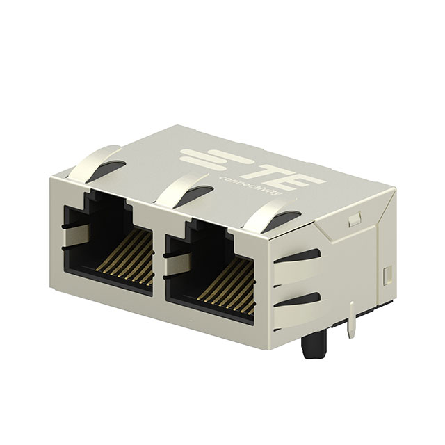 5-2301996-3 TE Connectivity AMP Connectors  Modular Connector Jacks With Magnetics