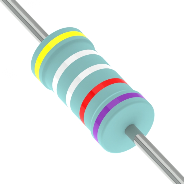 MFP25SBRE52-49K9 YAGEO  Resistencias de orificio pasante