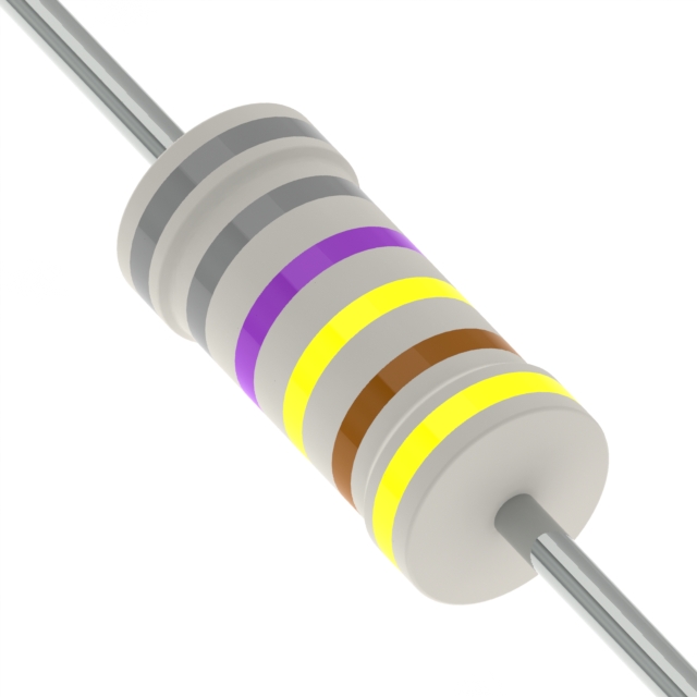 HHV-25FB-52-8M87 YAGEO  Resistencias de orificio pasante