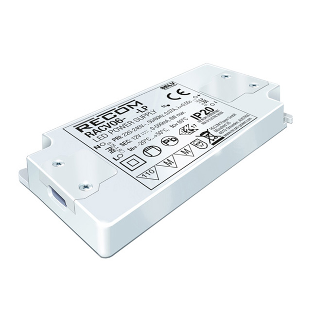RACV06-12-LP Recom Power  LED Drivers