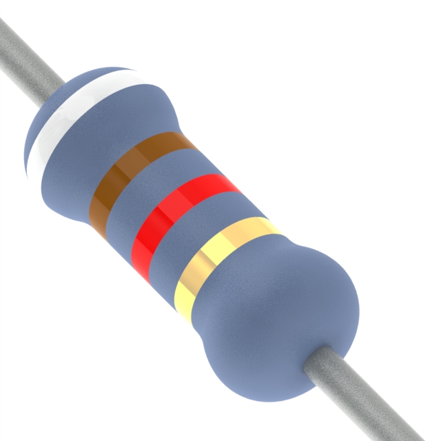 RSF1JT9K10 Stackpole Electronics Inc  Through Hole Resistors