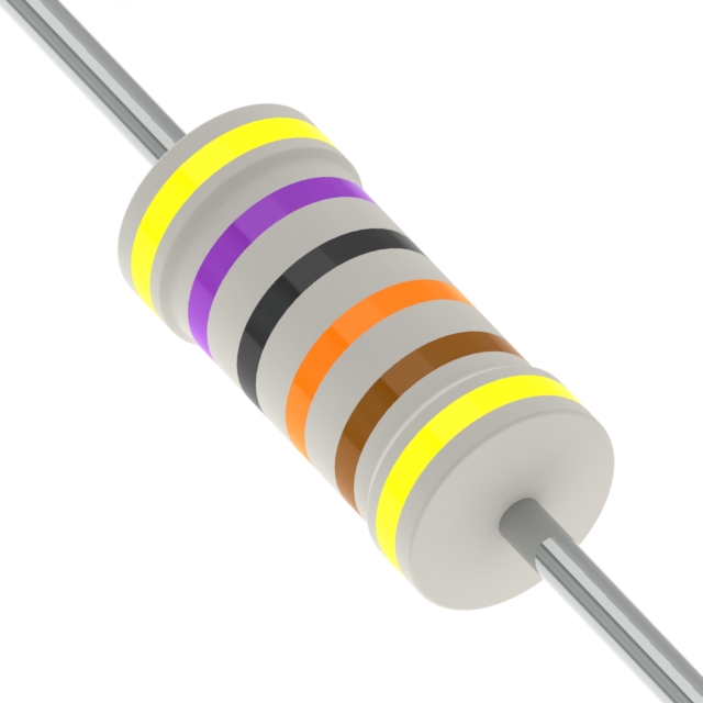 HHV1WSFR-73-470K YAGEO  Resistencias de orificio pasante