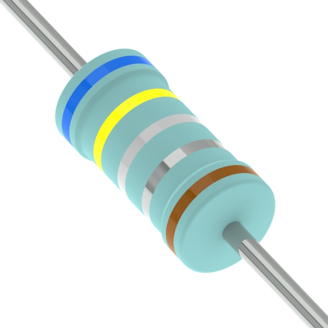 MF0207FTE52-6R49 YAGEO  Résistances traversantes