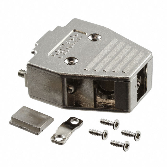 165X11319XE Amphenol CONEC  Capots de connecteurs D-Sub en forme de D