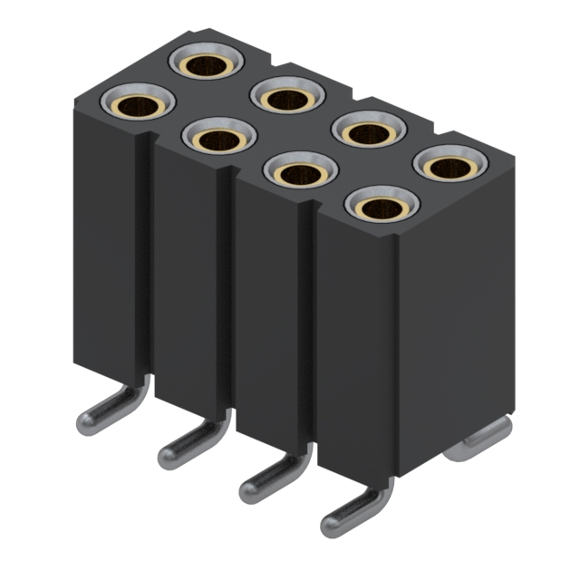 803-43-008-30-001000 Mill-Max Manufacturing Corp.  Embases Prises femelles