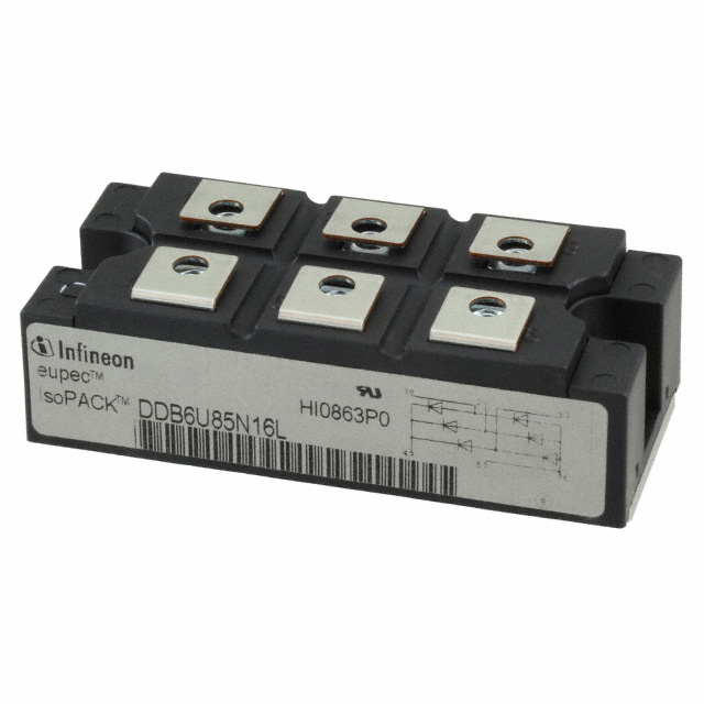DDB6U85N16LHOSA1 Infineon Technologies  Diode Arrays
