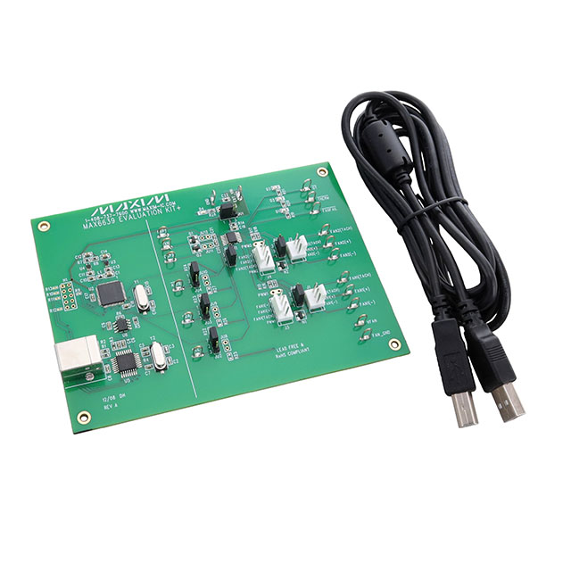 MAX6639EVKIT+ Analog Devices Inc./Maxim Integrated  Cartes d'évaluation de capteurs