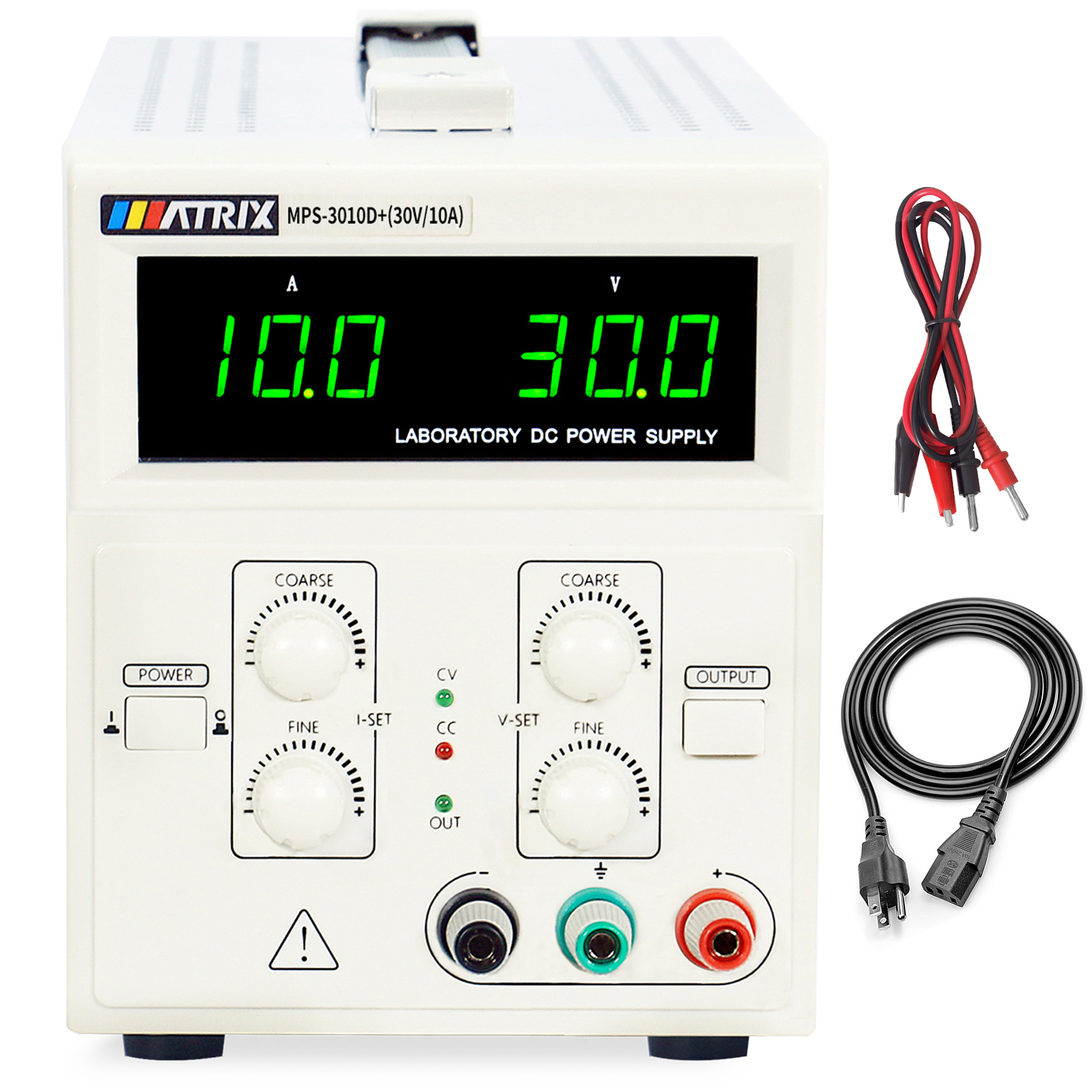 MPS-3010D+ MATRIX TECHNOLOGY INC.  Power Supplies (Test, Bench)