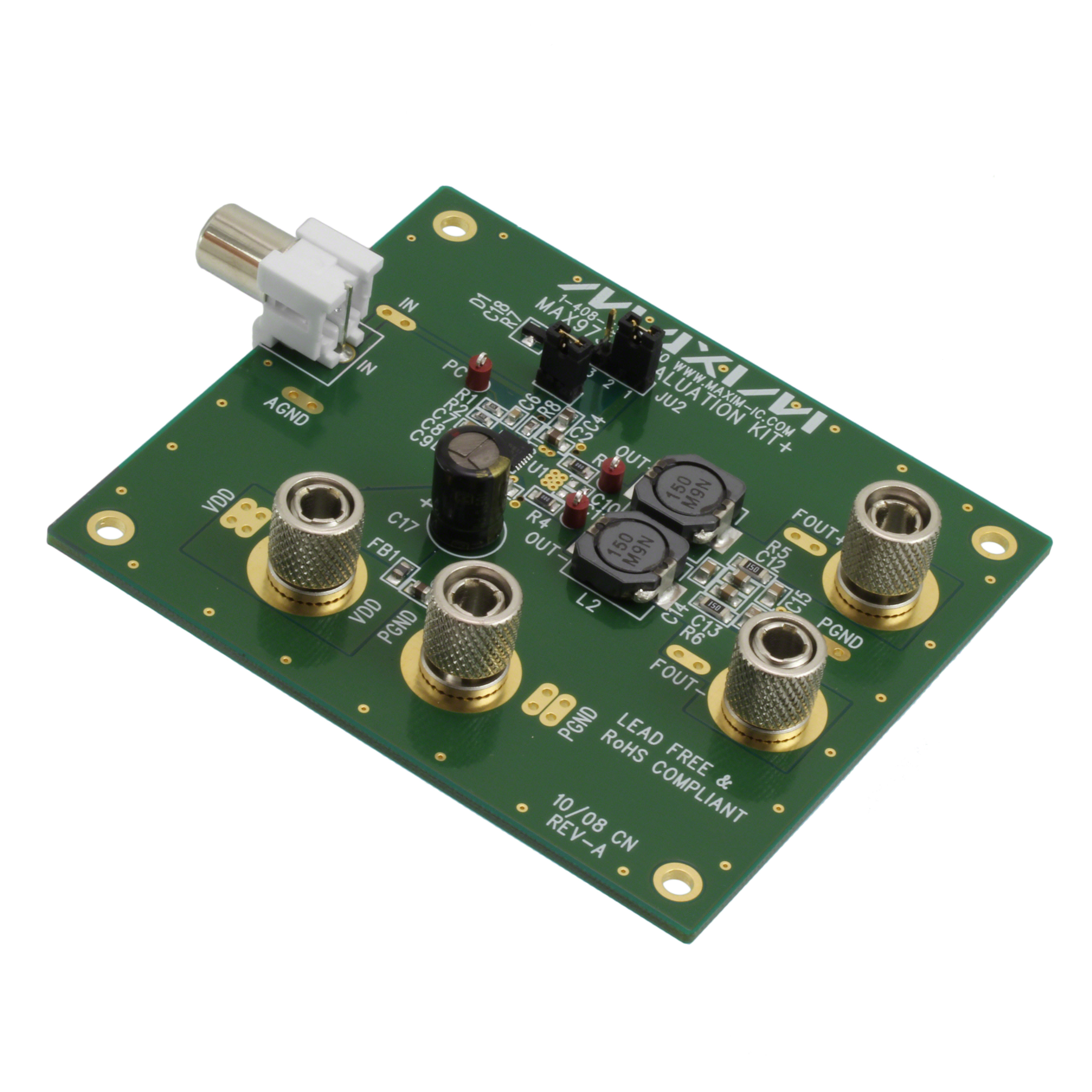 MAX9737EVKIT+ Analog Devices Inc./Maxim Integrated  Cartes d'évaluation d'amplificateurs audio