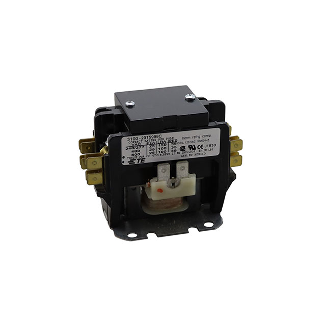 3100-20T5999C TE Connectivity Potter & Brumfield Relays  Contactors (Electromechanical)