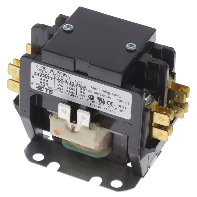 3100-20U5999C TE Connectivity Potter & Brumfield Relays  Contactors (Electromechanical)