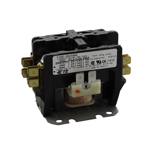 3100-20U5999 TE Connectivity Potter & Brumfield Relays  Contactors (Electromechanical)