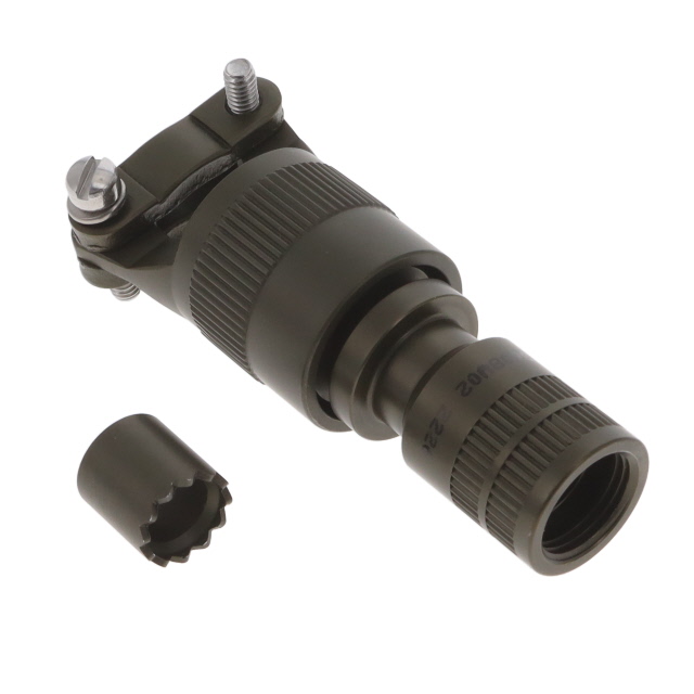 A850493608W02 Amphenol Interconnect India  Carcasas traseras y abrazaderas de cables