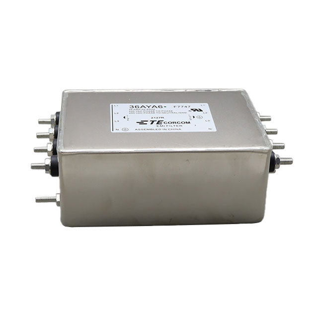 6609068-5 TE Connectivity Corcom Filters  Modules de filtrage de ligne électrique