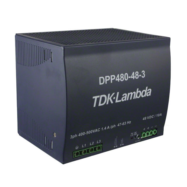 DPP480-48-3 TDK-Lambda Americas Inc  Fuentes de alimentación industriales para riel DIN