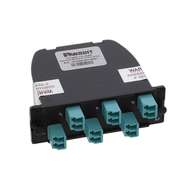 FC2ZO-12-10AF Panduit Corp  Adaptateurs de connecteurs à fibre optique