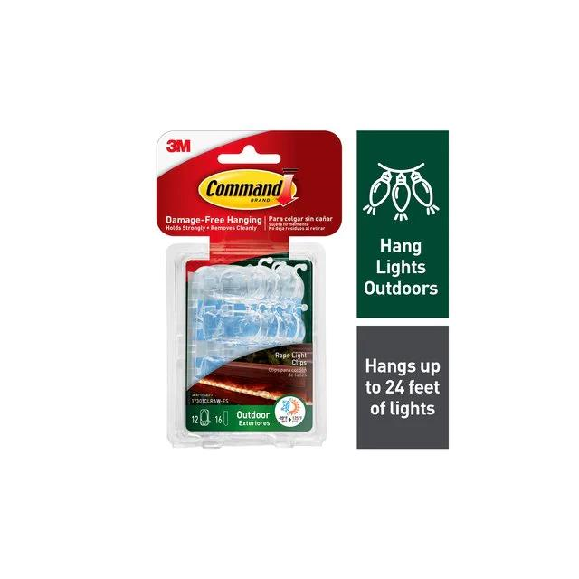 17301CLRAW-ES 3M  Ganci per grucce e clip