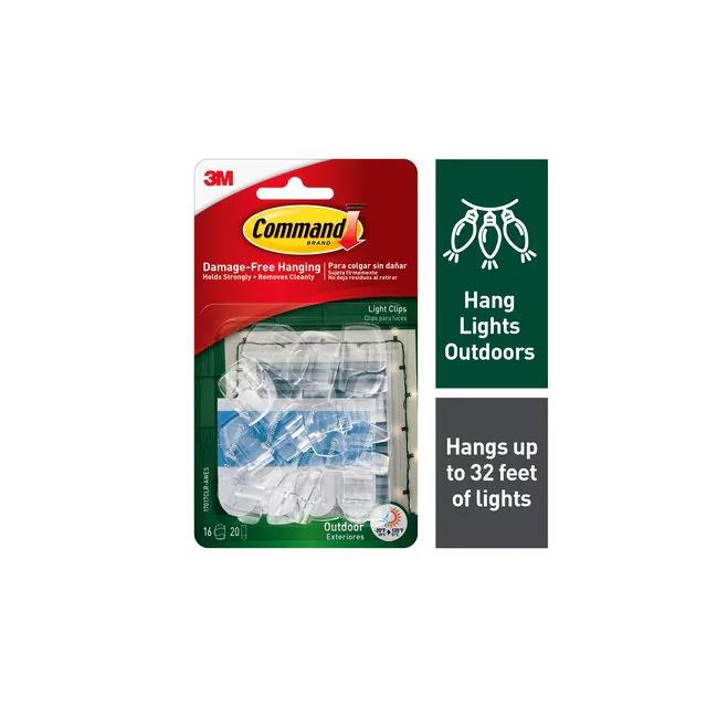 17017CLR-AWES 3M  Ganci per grucce e clip