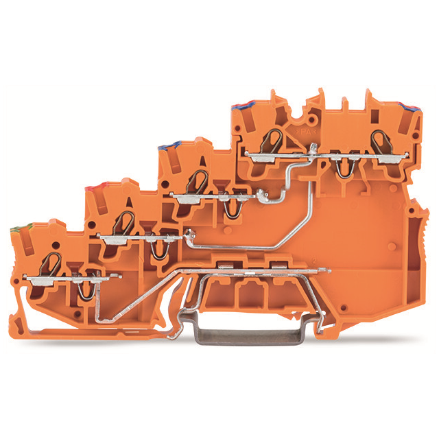 2000-5477 WAGO Corporation  Canal de riel DIN