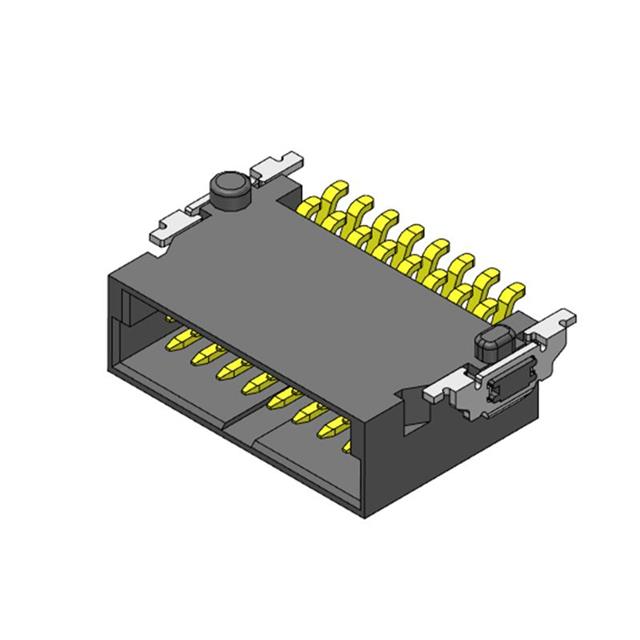 GBED204-0879B001C1AD Greenconn  Headers Male Pins