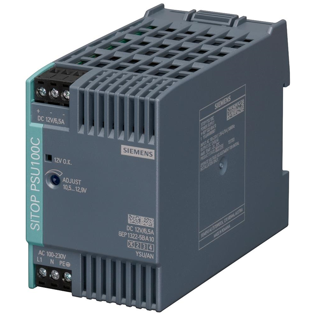 6EP13225BA10 Siemens  Industrial DIN Rail Power Supplies