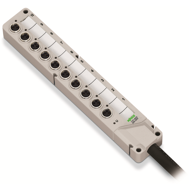 757-463/000-005 WAGO Corporation  Sensor Interface Junction Blocks