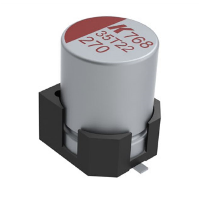 A768MS277M1GLAV022 KEMET  Aluminum - Polymer Capacitors