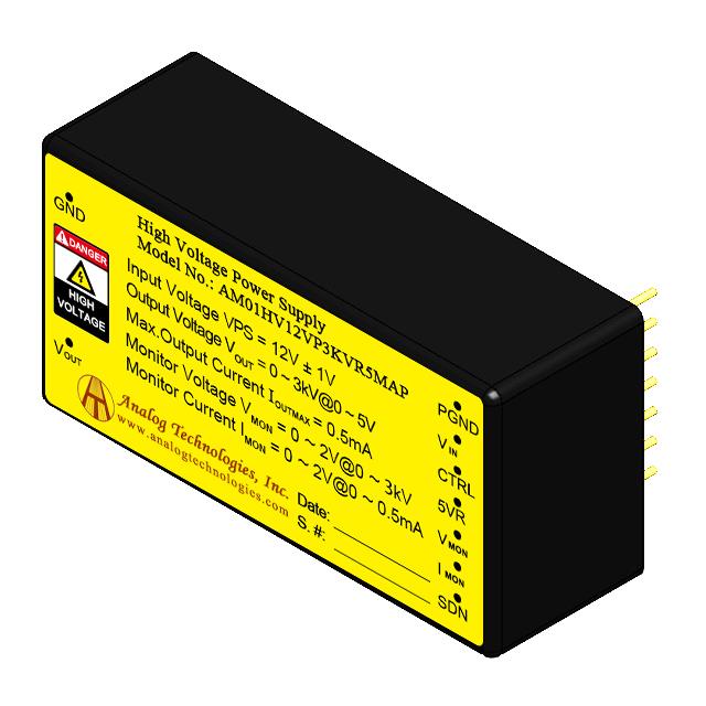 AM01HV12VP3KVR5MAP Analog Technologies  DC DC Converters
