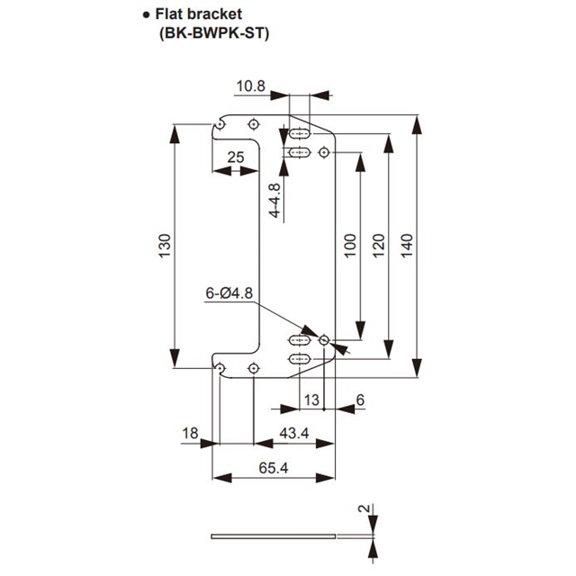 BK-BWPK-ST Autonics  Accessori per sensori e trasduttori