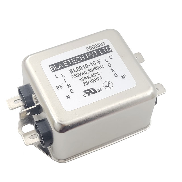 BL2010-16-F BLA ETECH, EMV EMC  Power Line Filter Modules
