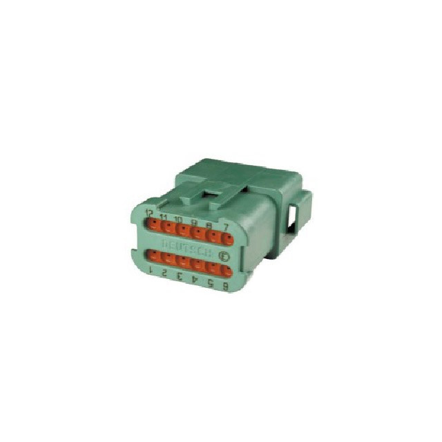 DT04-12PC-CE01 TE Connectivity Deutsch Connectors  Rectangular Connector Housings