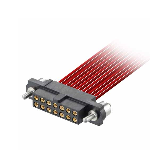 M80-4D10805F3 Harwin Inc.  Free Hanging Panel Mount