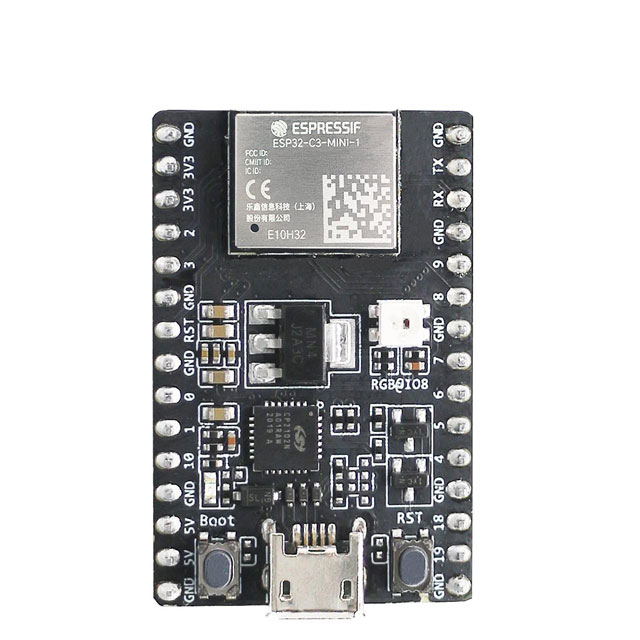 ESP32-C3-DEVKITM-1U Espressif Systems  Cartes de kits d'évaluation et de développement RF