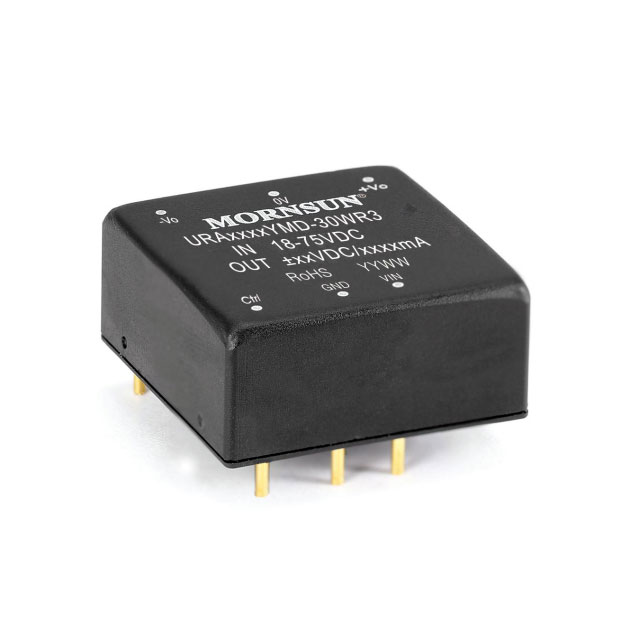 URA4824YMD-30WR3 Mornsun America, LLC  Convertidores CC CC