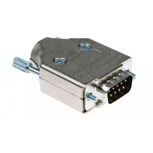 MHDM9-DB9P-K MH Connectors  Capots de connecteurs D-Sub en forme de D