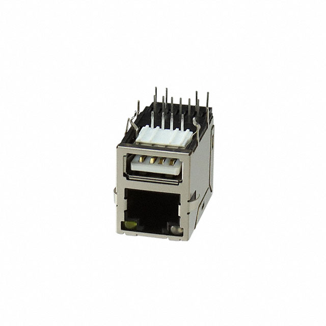 MTJ-USB-88JX1-FS-PG-LL-M41 Adam Tech  Jack di connessione modulari con magneti