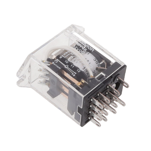 MY4F-DC12 Omron Automation and Safety  Power Relays Over 2 Amps