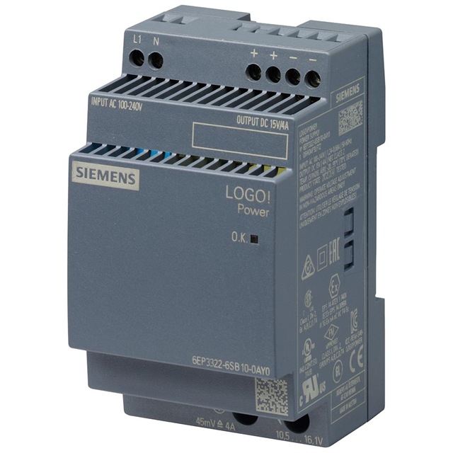 6EP33226SB100AY0 Siemens  Industrial DIN Rail Power Supplies