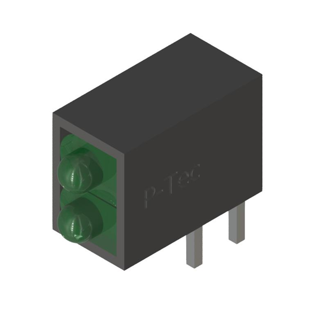 PL102-2G13 P-tec  Indicateurs de circuits imprimés, tableaux, barres lumineuses, graphiques à barres
