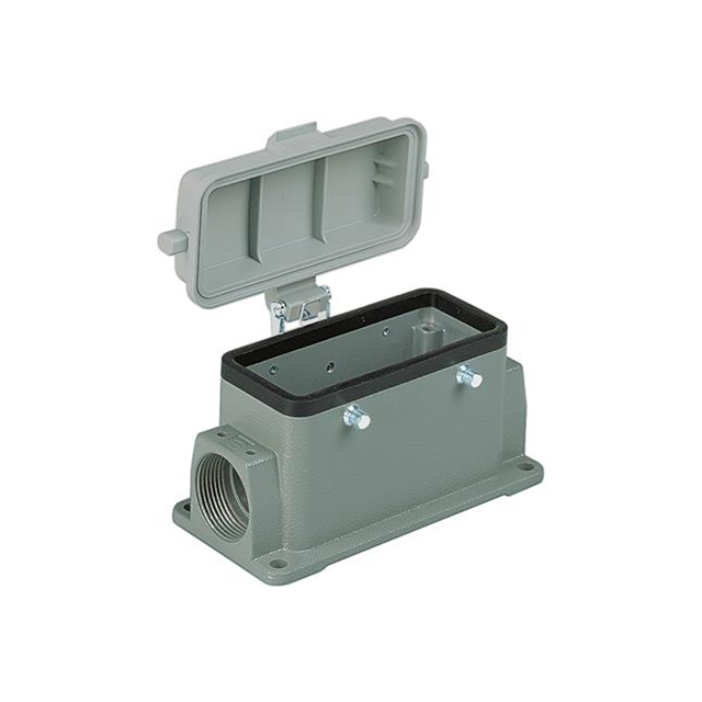 9300240260 HARTING  Alloggiamenti per connettori per impieghi gravosi, cappucci e basi