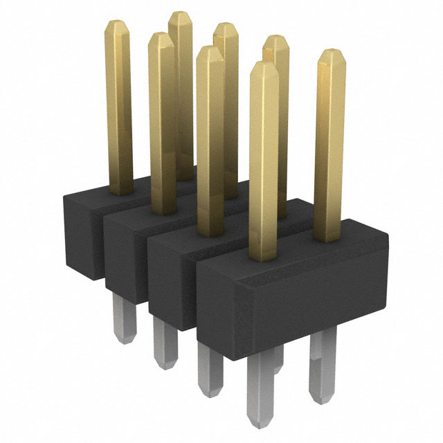 PZC04DAAN Sullins Connector Solutions  Headers Male Pins