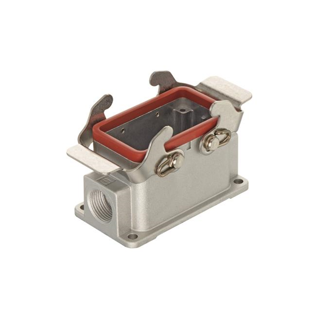 19628101235 HARTING  Alloggiamenti per connettori per impieghi gravosi, cappucci e basi