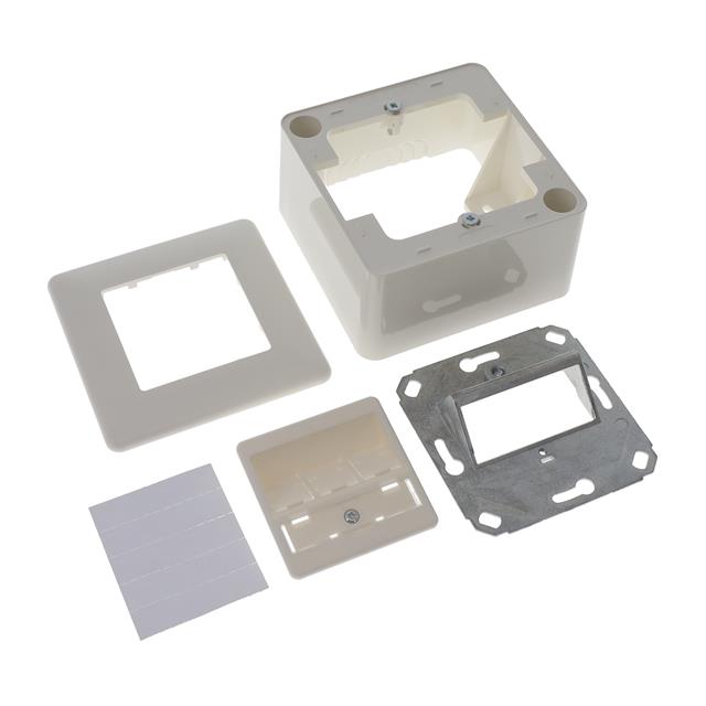 130B20D30002KE METZ CONNECT USA Inc.  Keystone Faceplates Frames