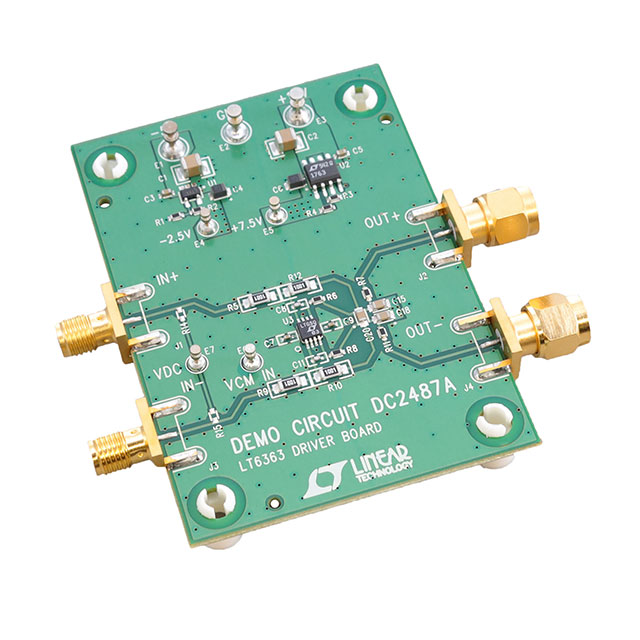 DC2487A Analog Devices Inc.  Cartes d'évaluation d'amplificateurs opérationnels