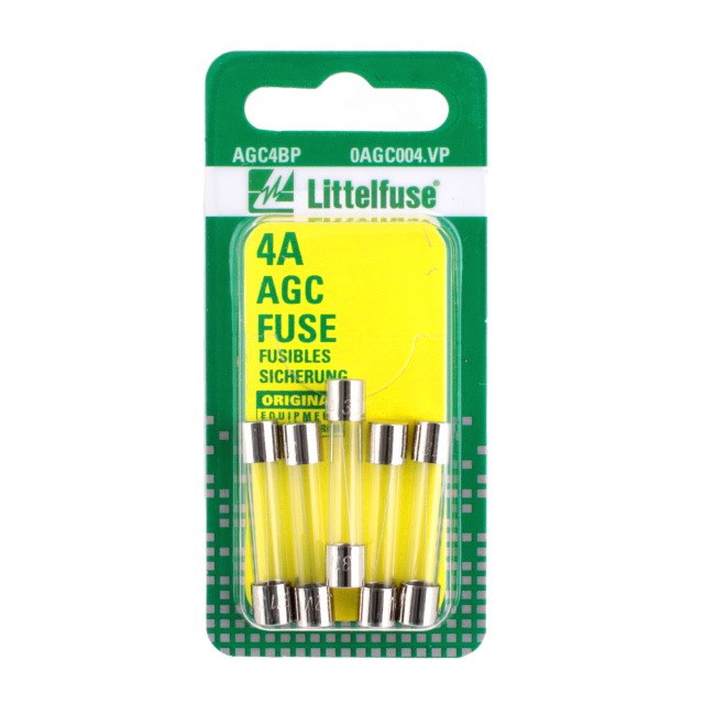 0AGC004.VP Littelfuse Inc. Fusibili