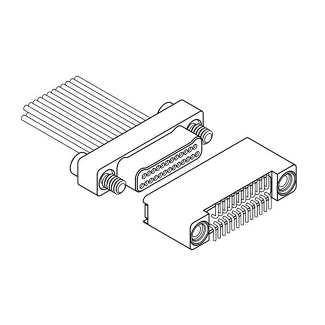 NK-2B2-015-225-TH00 AirBorn, Inc.  Ensembles de connecteurs D-Sub