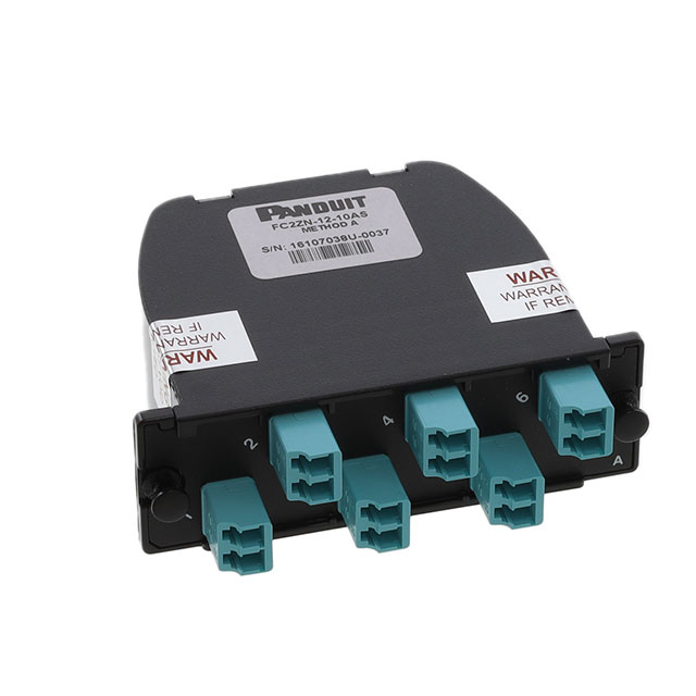 FC2ZN-12-10AS Panduit Corp  Glasfaser-Steckverbinderadapter